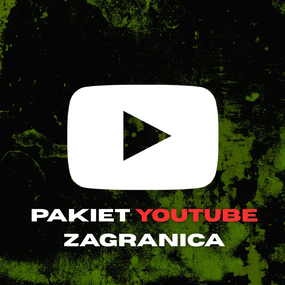 YouTube ADS - Wyświetlenia, Suby, Like - Zagranica - Basic