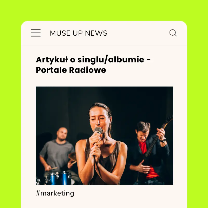 Artykuł o singlu/albumie - Portale Radiowe